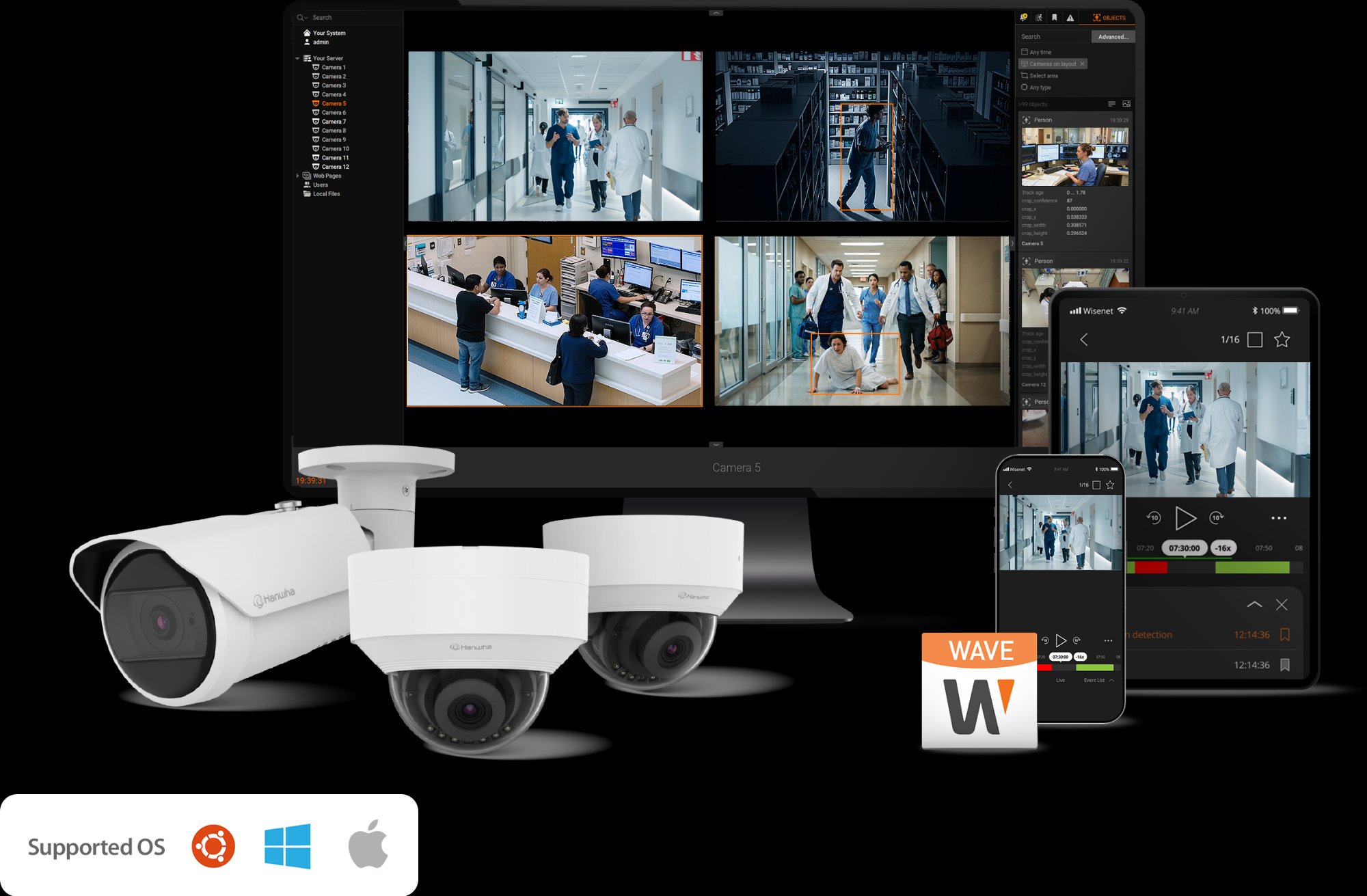 Hanwha Vision Security Equipment